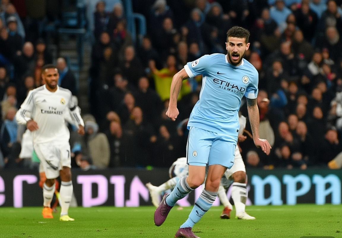 欧冠半决赛：曼城在伊蒂哈德球场力克皇家马德里占得先机